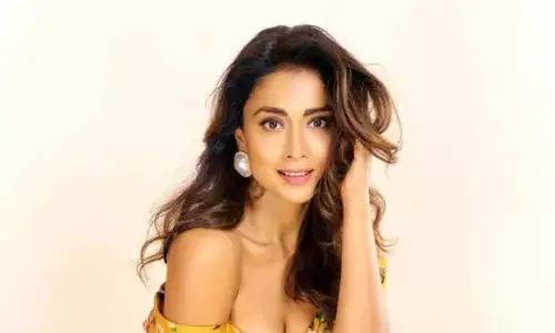 Shriya Saran carries floral glam with ease