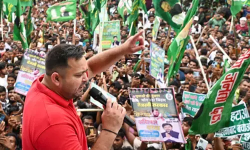 We will give you a Bihar that gives jobs, respect, security: Tejashwi on day two of Bihar Adhikar Yatra