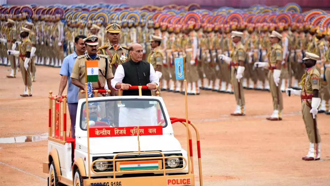 India can retaliate to telling effect if its patience is tested, says Rajnath India can retaliate to telling effect if its patience is tested, says Rajnath