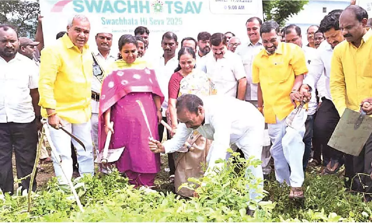 Cleanliness should become part of our life: Arani Cleanliness should become part of our life: Arani