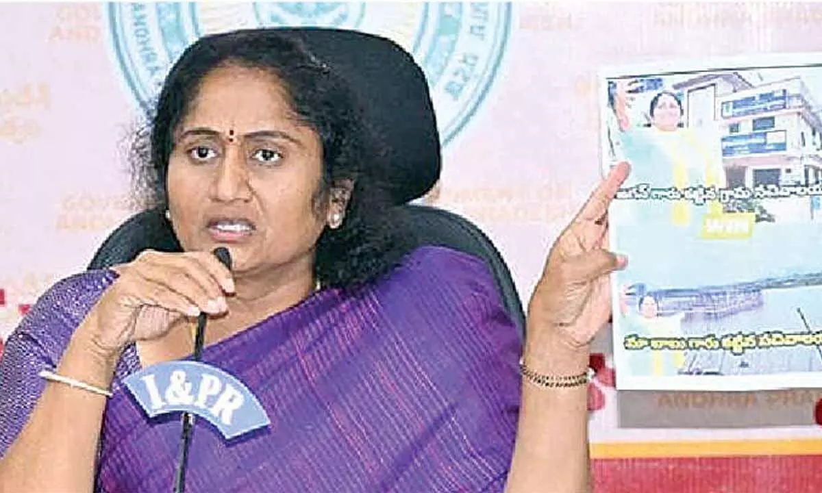 Savitha dares YSRCP leaders for debate in Assembly