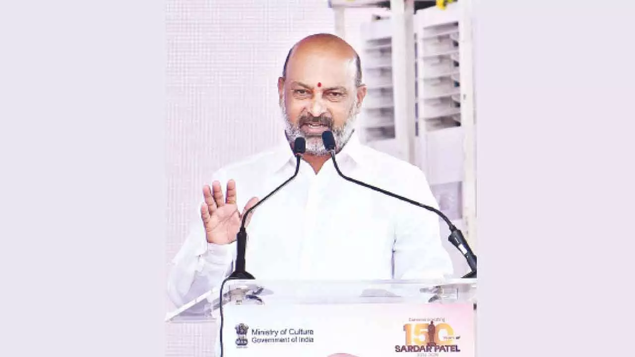 Without Patel, TG might have become another Pak or B’desh: Bandi Sanjay Without Patel, TG might have become another Pak or B’desh: Bandi Sanjay