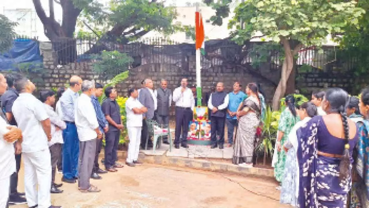 TGCHE celebrates Praja Palana Day with enthusiasm, reverence TGCHE celebrates Praja Palana Day with enthusiasm, reverence