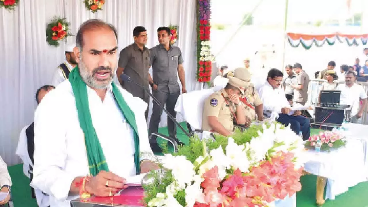 Govt Whip Aadi Srinivas files complaint against Collector Govt Whip Aadi Srinivas files complaint against Collector