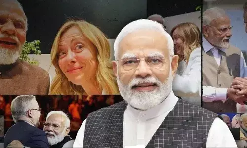 Leaders greet PM Modi as he turns 75