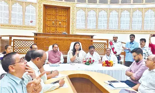 GVMC corporators visit Jaipur corporation