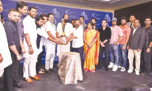 Uttam unveils jersey and trophy of Elite Cricket League tourney