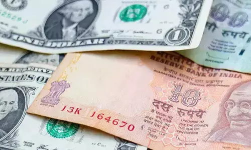 Rupee rises 25ps to 87.84/$