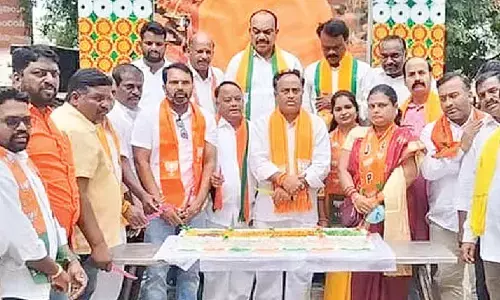 Modi is karmayogi: BJP Modi is karmayogi: BJP