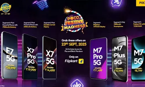 Flipkart Big Billion Days Sale 2025: Unbeatable 5G Smartphone Deals; POCO Festive MADness Takes Over