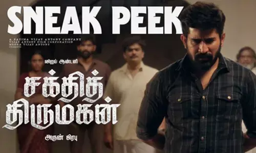 Makers of Vijay Antonys Sakthi Thirumagan release sneak peek ahead of films release