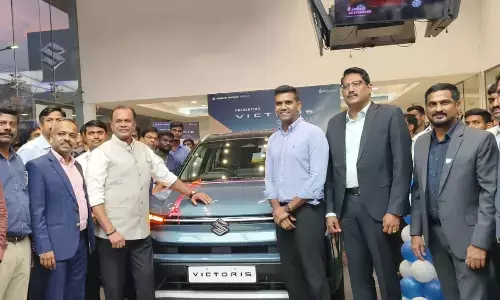Honorable Minister Komatireddy Grand launched Venkat Reddy  Maruti  Suzuki Victoris at Pavan Motors
