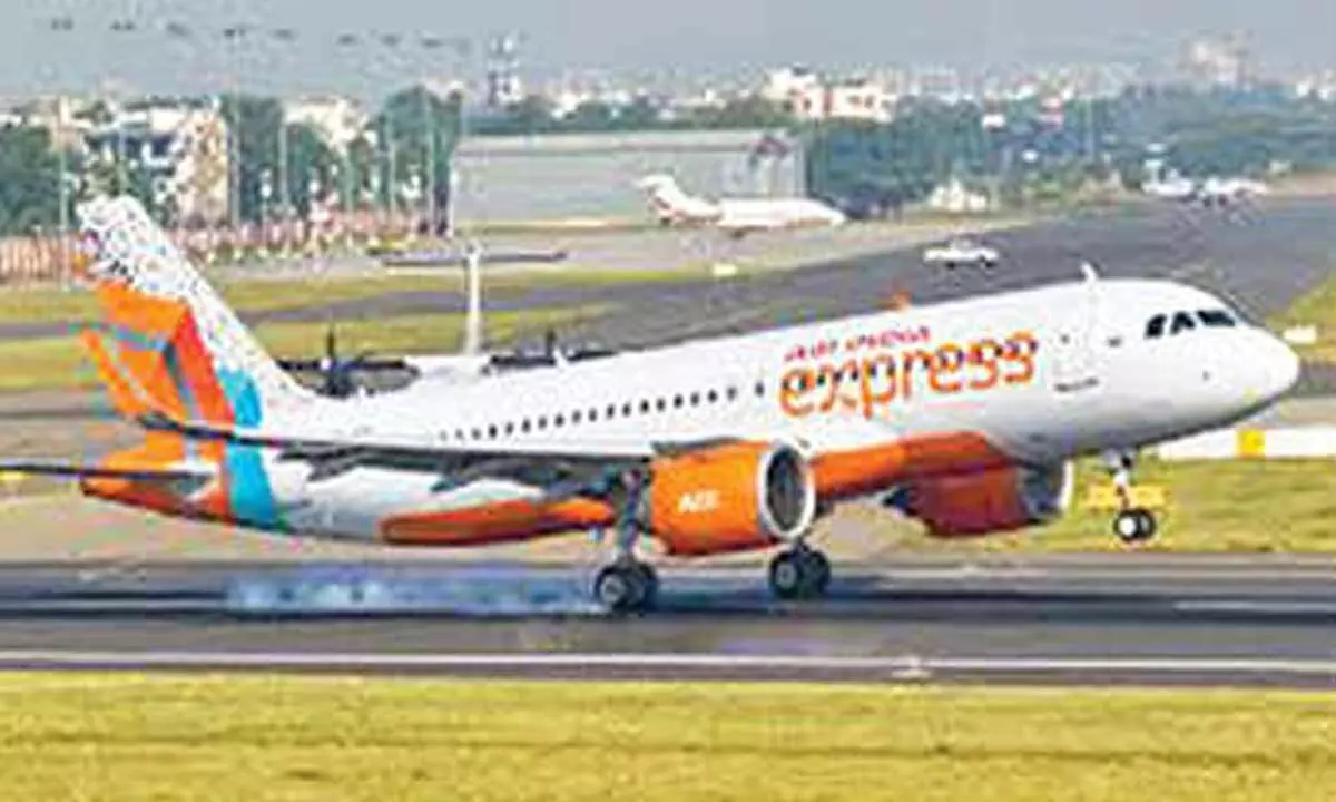 Air India Express flight makes an emergency landing in Vizag Air India Express flight makes an emergency landing in Vizag