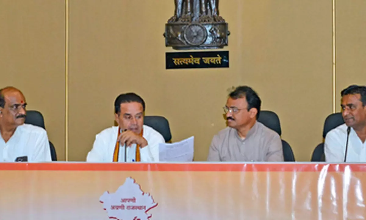 Raj cabinet approves sports university bill, eases pension rules for kin of deceased govt employees Raj cabinet approves sports university bill, eases pension rules for kin of deceased govt employees