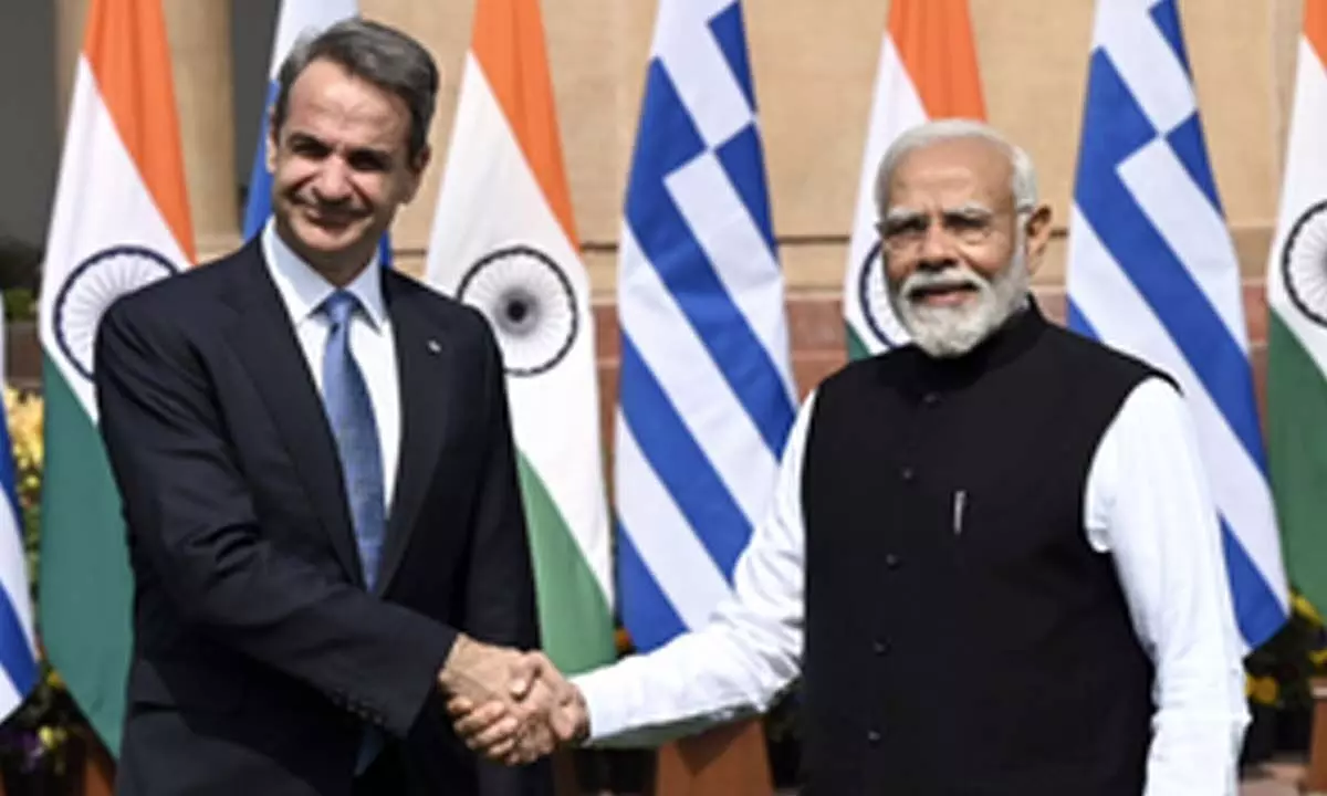 Mitsotakis dials PM Modi as India and Greece vow to strengthen strategic partnership Mitsotakis dials PM Modi as India and Greece vow to strengthen strategic partnership
