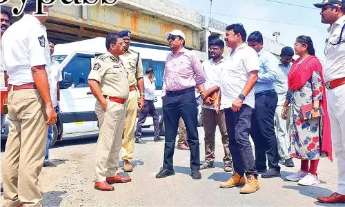 Collector, CP inspect West Bypass