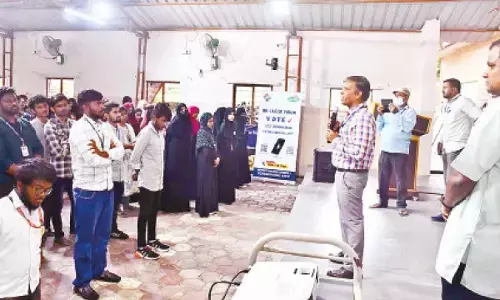 SVEEP campaigns across Jubilee Hills in full swing to enhance voter turnout