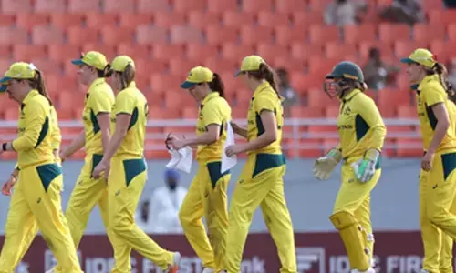 Australia fined for slow over-rate against India in second womens ODI