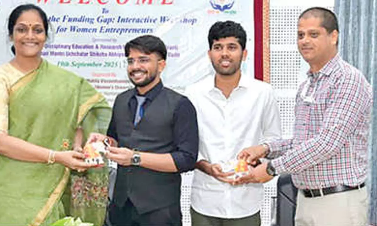 SPMVV conducts workshop on ‘Bridging the funding gap’ SPMVV conducts workshop on ‘Bridging the funding gap’