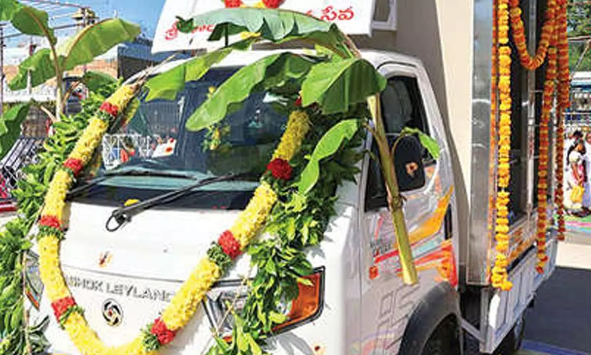 Mobile fast-food vehicle donated to TTD Mobile fast-food vehicle donated to TTD