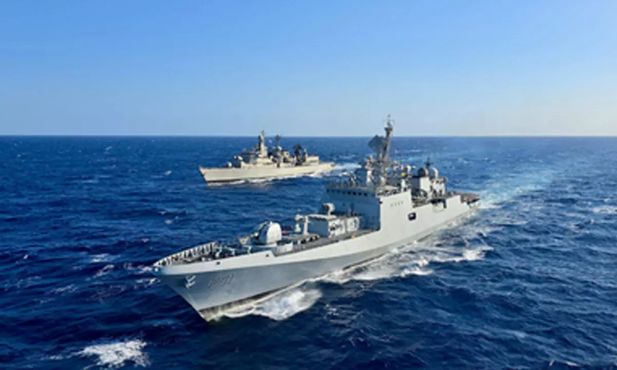 Maiden India-Greece maritime exercise concludes in Aegean Sea