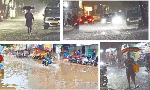 Rains lash city for third consecutive day