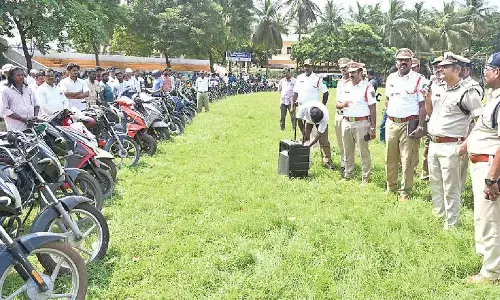 346 recovered vehicles handed over to rightful owners