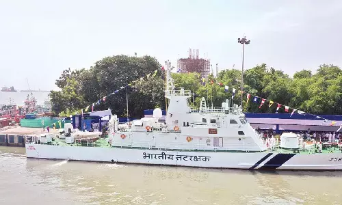 ICG launches fast patrol vessel ‘Adamya’