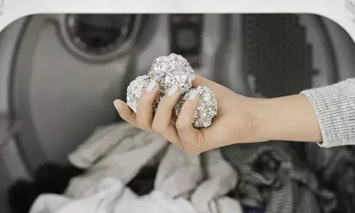 Laundry Hack: Simple Aluminium Foil Trick to Prevent Wrinkles, Static, and Stains