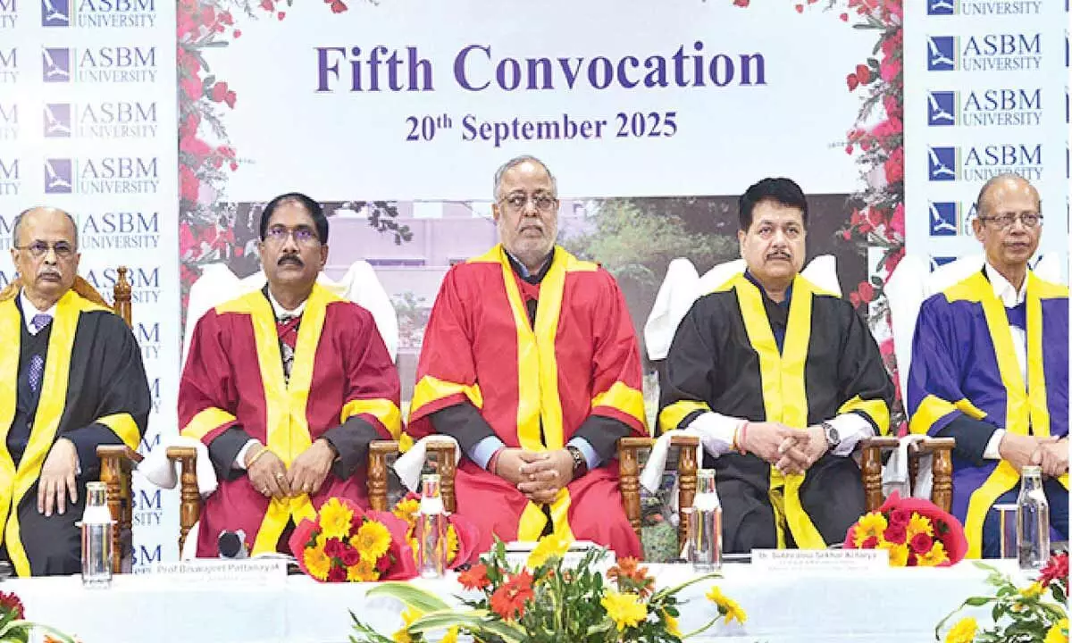 ASBM varsity holds fifth convocation ASBM varsity holds fifth convocation