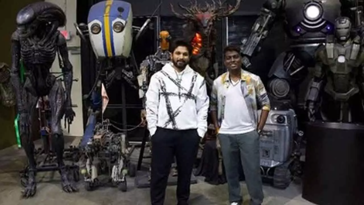 Allu Arjun wishes Atlee on his birthday: May abundance shower upon you