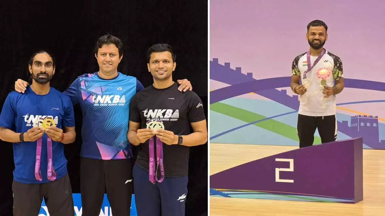 Pramod Bhagat, Sukant Kadam and Krishna Nagar excel in China Para-Badminton