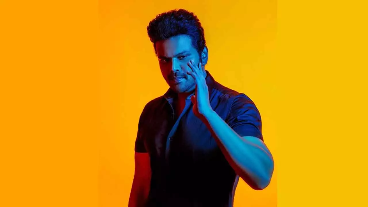 Manchu Manoj seeks blessings in Ayodhya following the success of Mirai