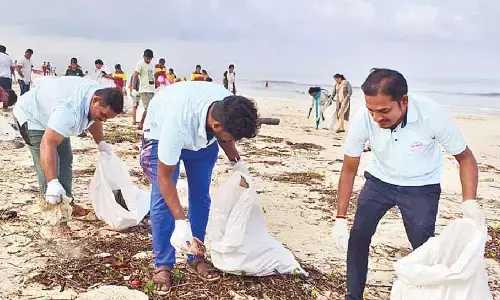 International Beach Clean-up Day at Padukere beach