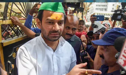 Tej Pratap Yadav demands FIR and jail for those, who abused PM Modi at RJD event