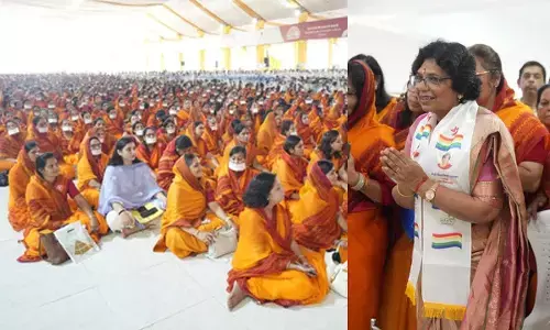 NCW chief Vijaya Rahatkar presented with Acharya Tulsi Award for women empowerment