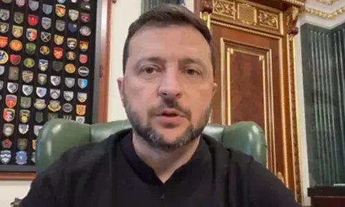 Ukraine President Zelensky calls for sufficient counteraction against Russia