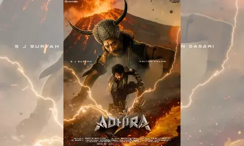 ADHIRA Poster Released: Kalyan Dasari as New Superhero | Directed by Sharan