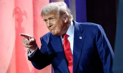 Trump alleges multiple attempts at sabotage, citing incidents involving an escalator, a teleprompter, and more