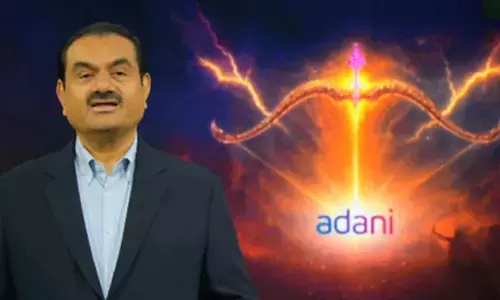 Gautam Adanis triumphant address with a Gandiva backdrop raises eyebrows — whats the hidden message?