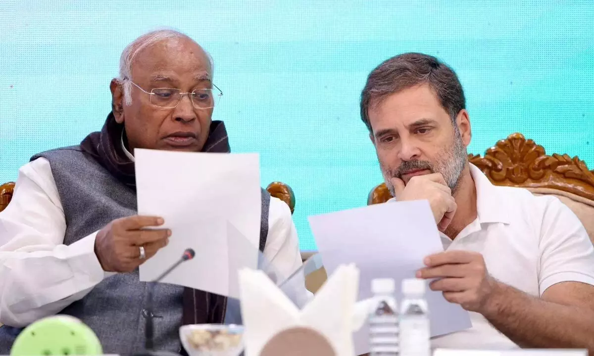 Kharge, Rahul to attend CWC meet in Patna tomorrow