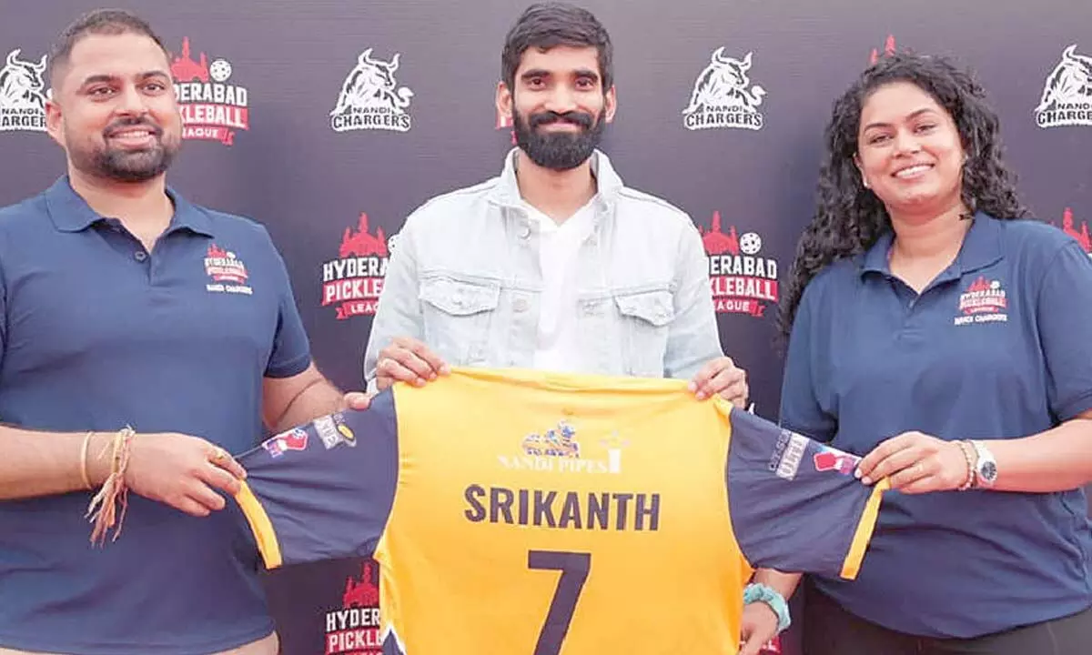 Kidambi Srikanth joins Hyderabad Pickleball League as investor in Nandi Chargers