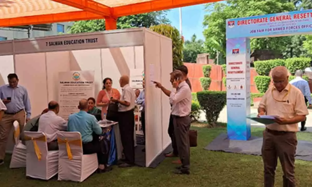 Defence Ministry unit hosts job fair for ex-servicemen in Delhi Defence Ministry unit hosts job fair for ex-servicemen in Delhi