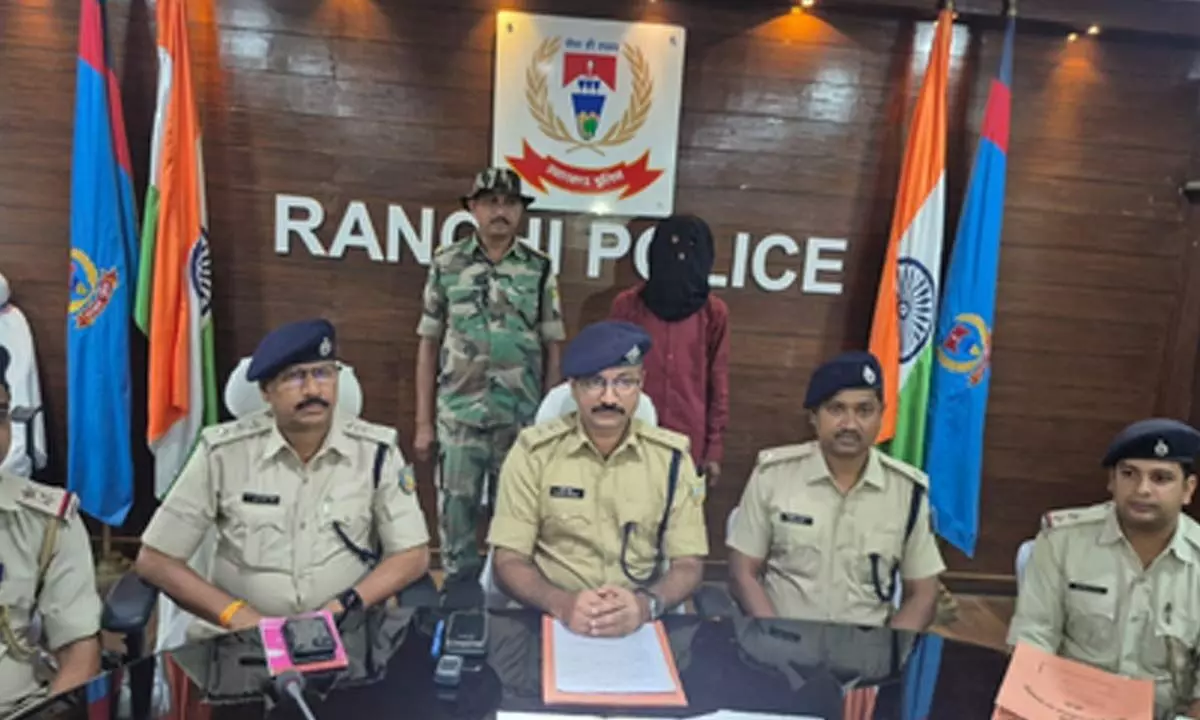 Jharkhand man accused of firing on police patrol party arrested, weapon seized Jharkhand man accused of firing on police patrol party arrested, weapon seized