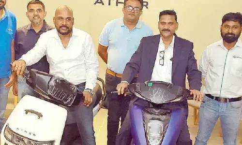 VT Automotives launch Ather showroom in Nalgonda