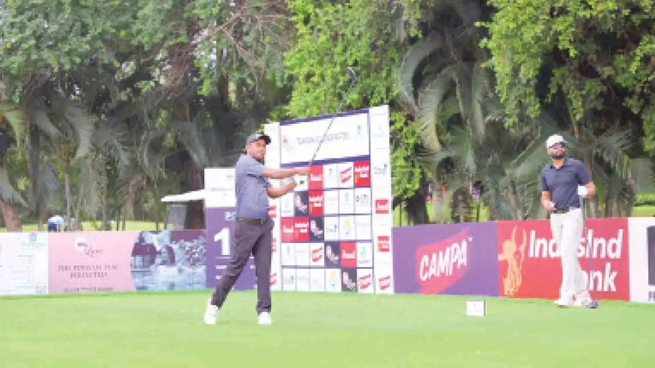 Telangana Golconda Masters: Jamal leads with 9-under 61 on Day 1 Telangana Golconda Masters: Jamal leads with 9-under 61 on Day 1
