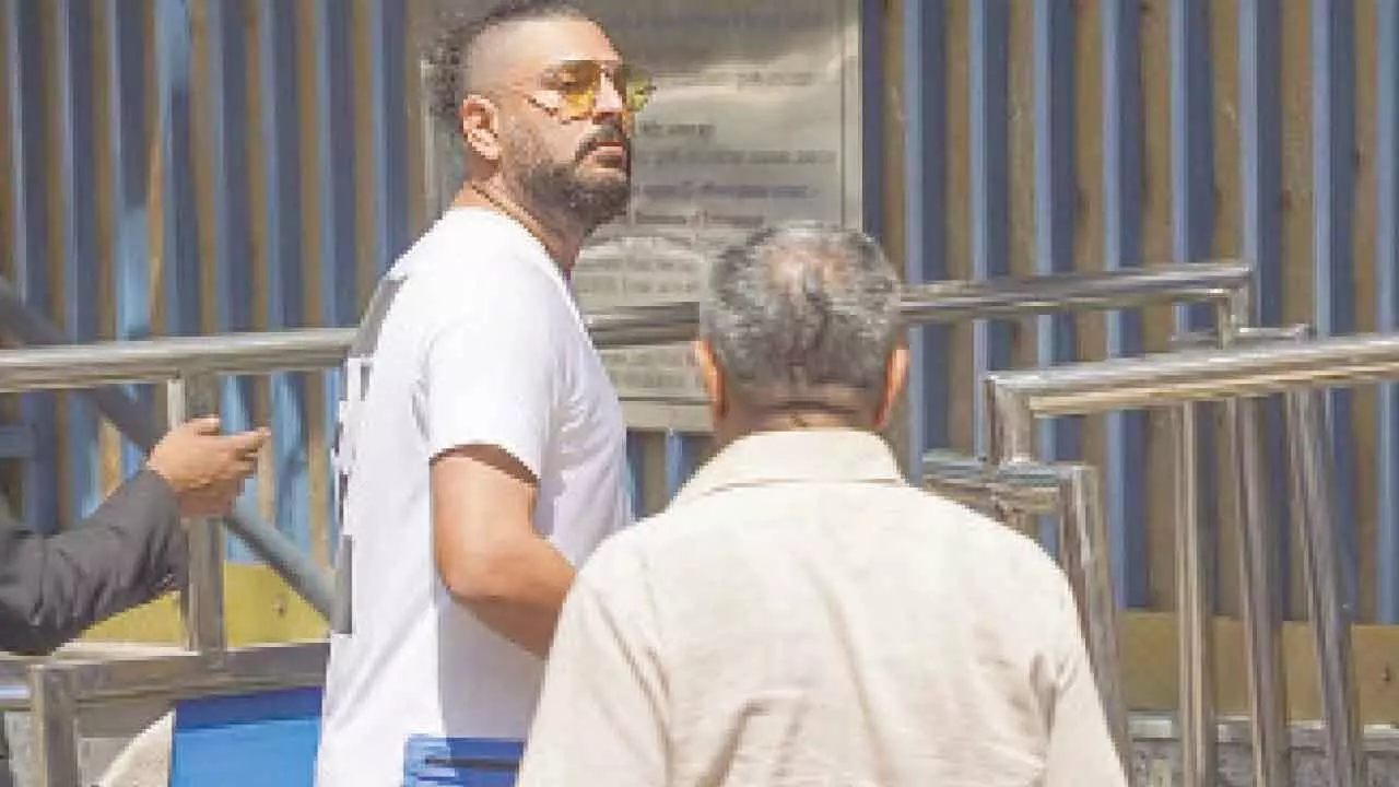 Online betting app case: ED records statement of cricketer Yuvraj Singh Online betting app case: ED records statement of cricketer Yuvraj Singh