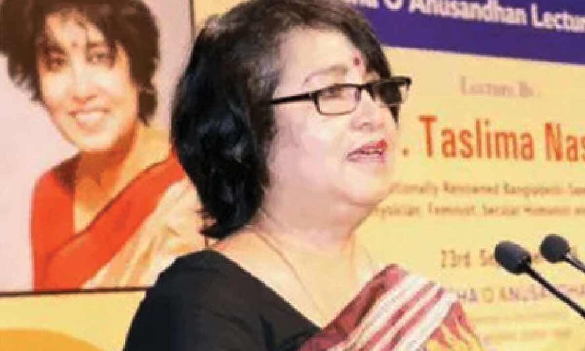 Taslima Nasrin Advocates Secularism and Women's Rights