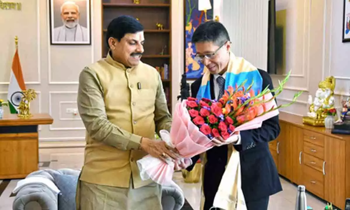 Singapore Consul General meets CM Mohan Yadav, discusses investment in green energy Singapore Consul General meets CM Mohan Yadav, discusses investment in green energy