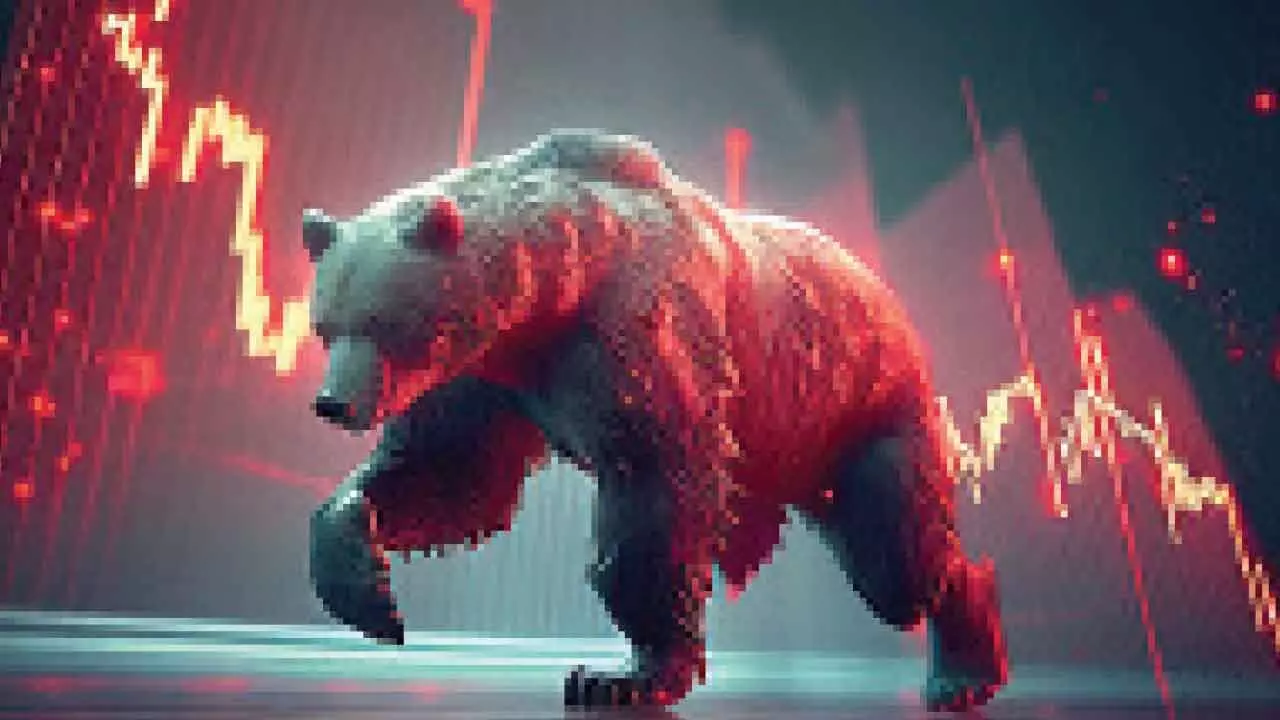 Markets tumble as FII outflows, H-1B fee weigh Markets tumble as FII outflows, H-1B fee weigh